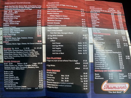 Caesar’s Bagels & Deli menu 4